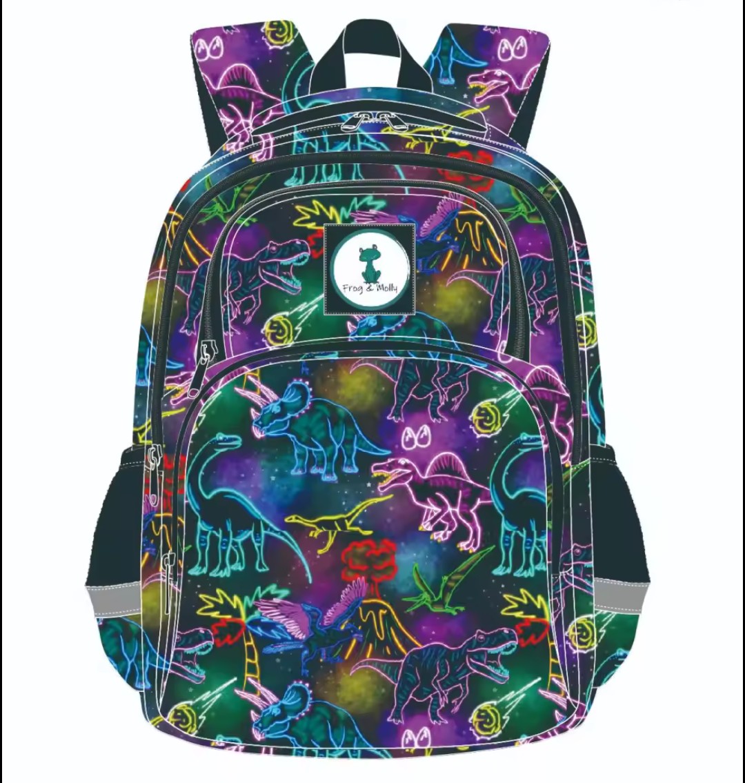 Dinosaur Backpack - Rainbow Dinosaurs