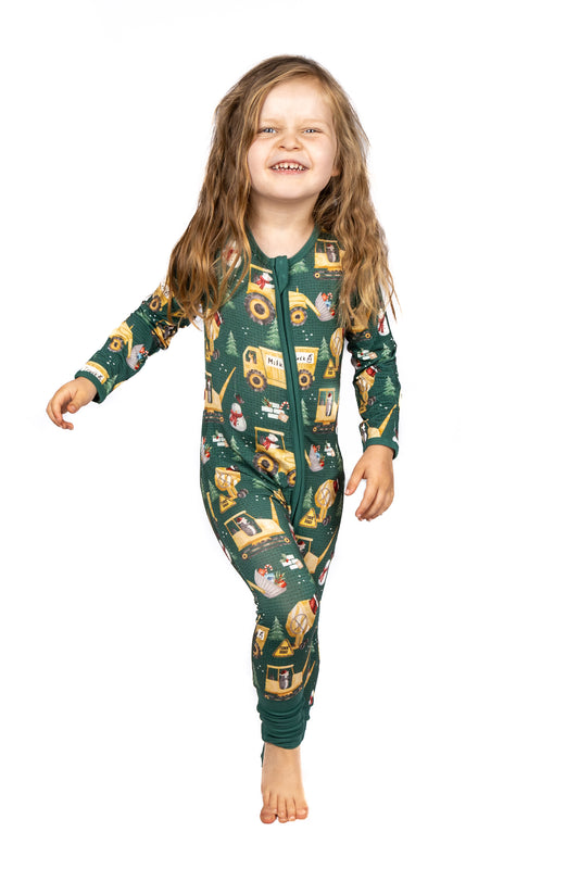 Christmas Construction Long Zippy