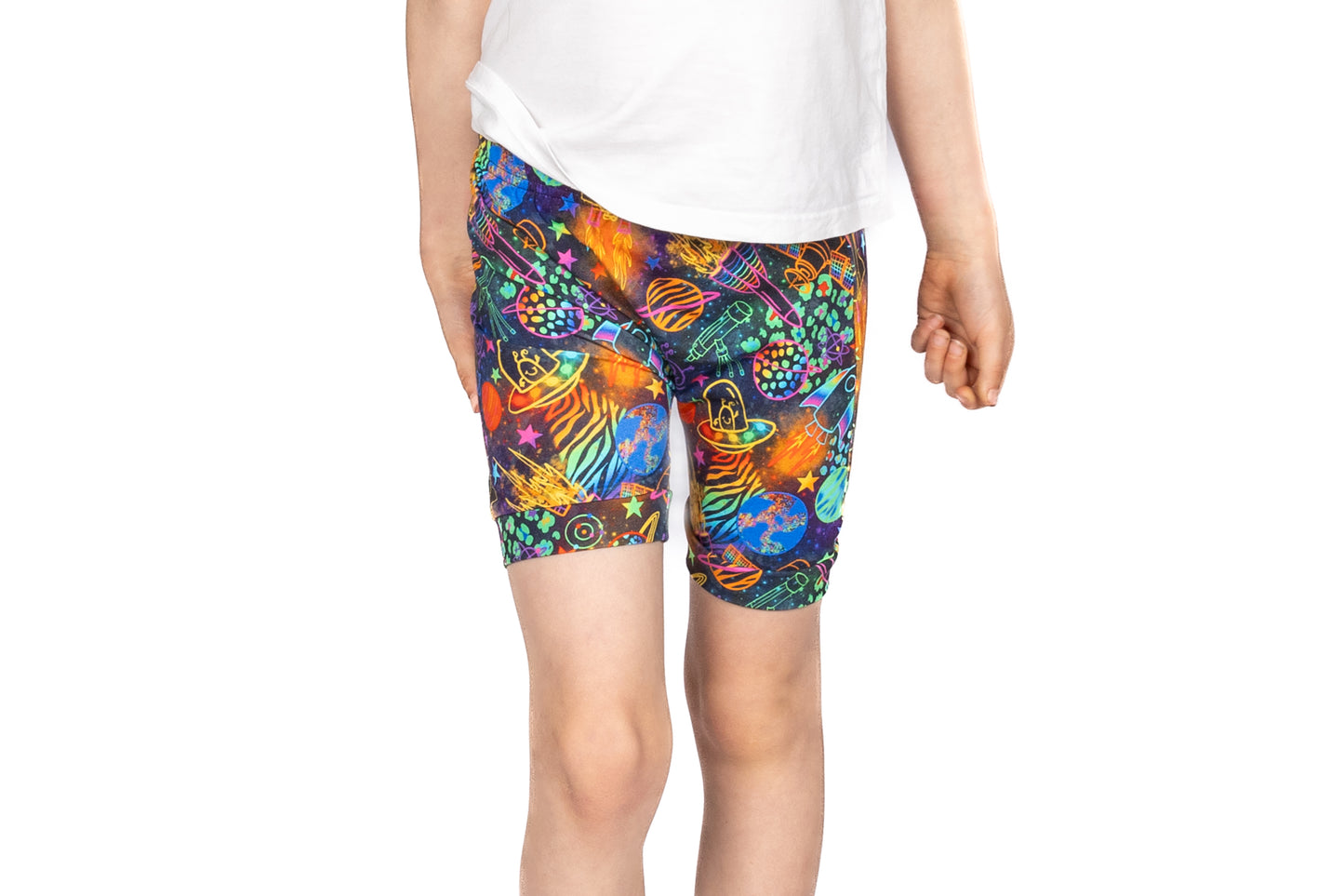 Kids Shorts (Space Doodle)