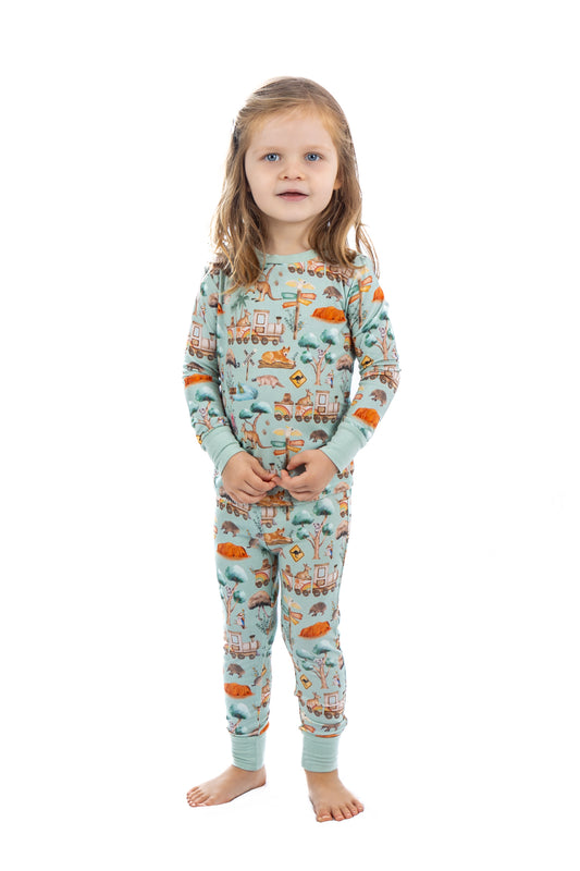 Pajamas - Two Piece Long Sleeved (Little Ripper)