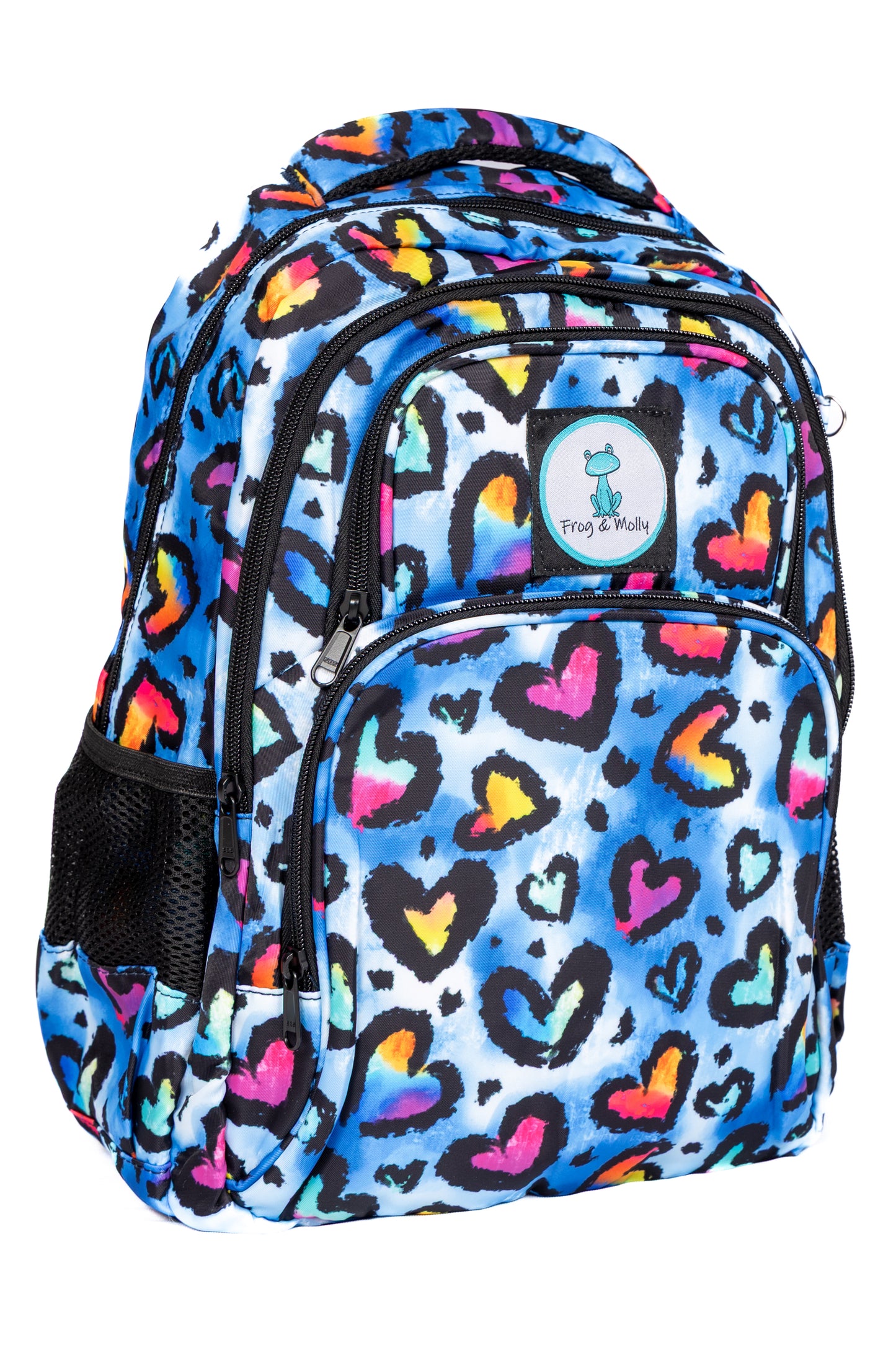 Hearts Backpack - Rainbow Hearts