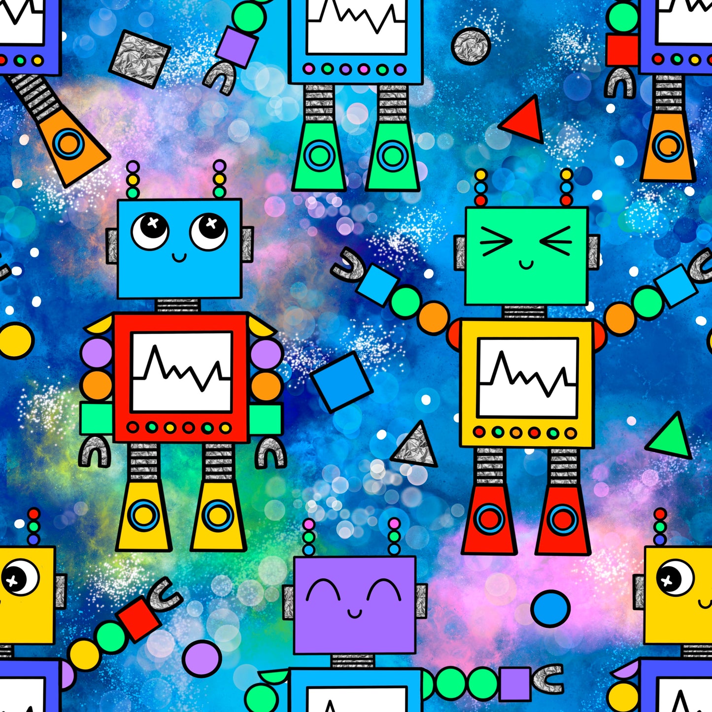 Kids Leggings - Bot Buddies