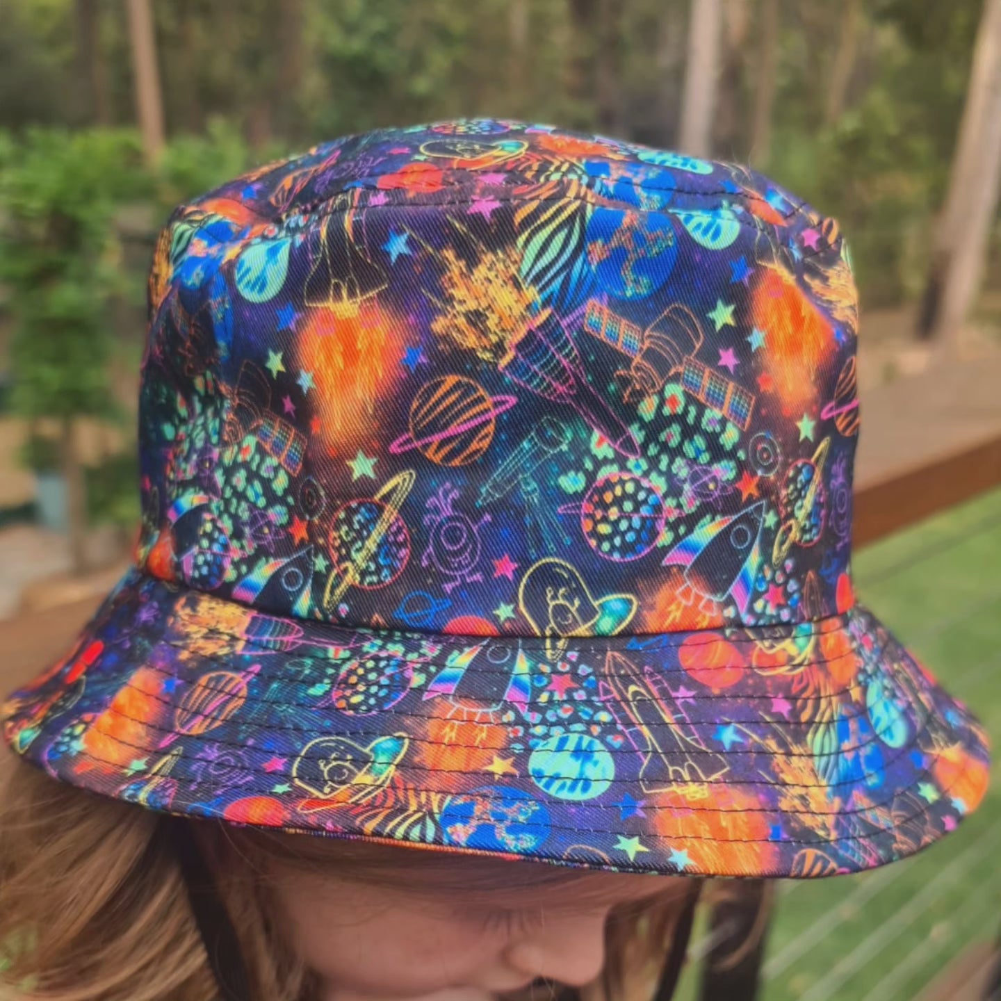 Bucket Hat - Doodle Space
