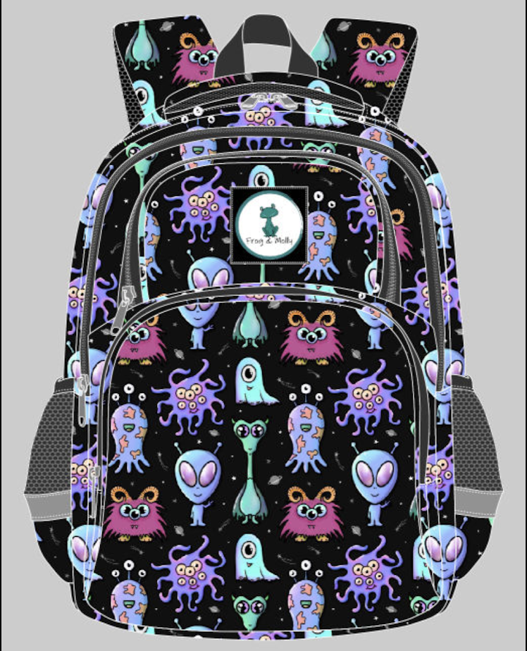 Alien Backpack - Extraterrestrial – Frog and Molly