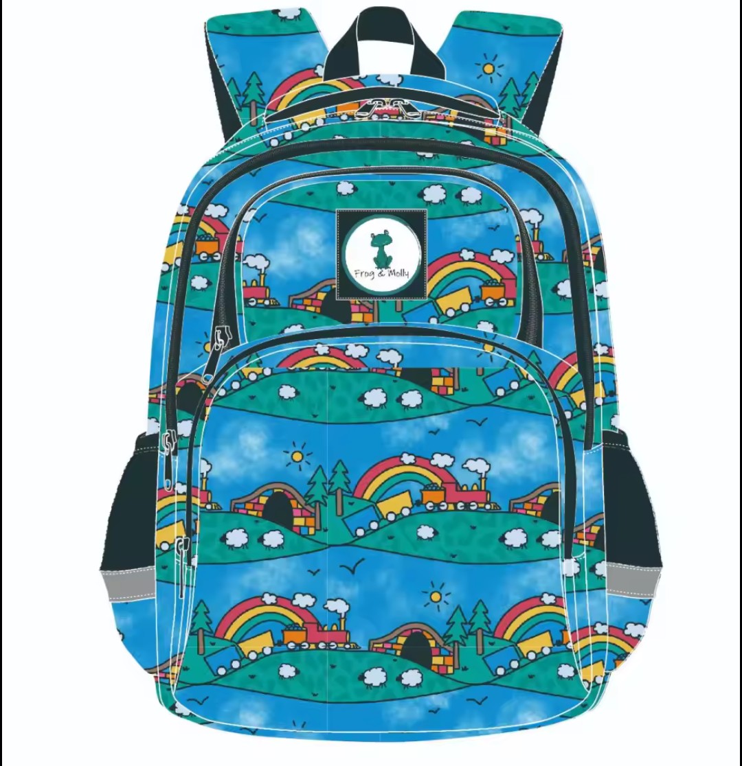 Train Backpack - Rainbow Train