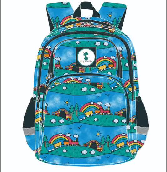 Train Backpack - Rainbow Train