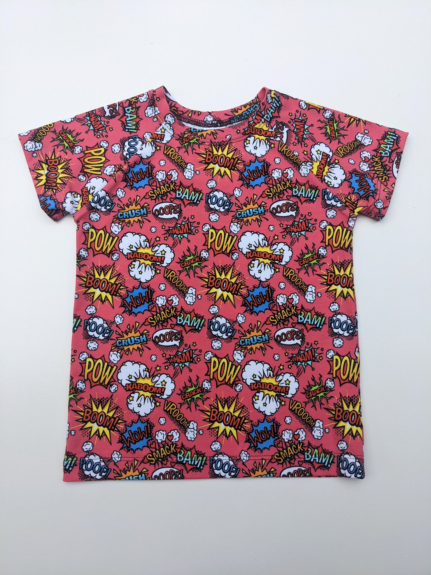 Kids T-Shirt/Tee - Red Superhero