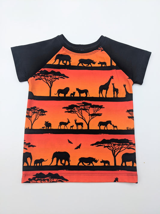 Kids T-Shirt/Tee - Serengeti Sunset